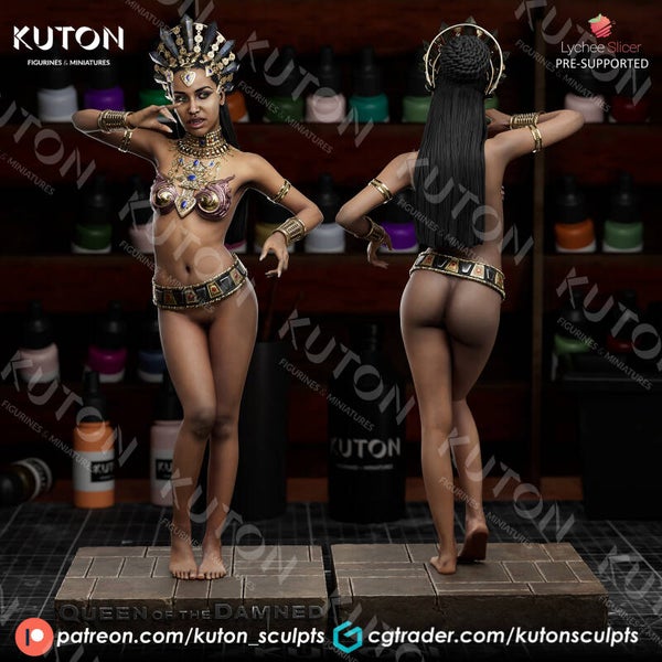 Queen Akasha - Figurine NSFW - by Kuton Figurines