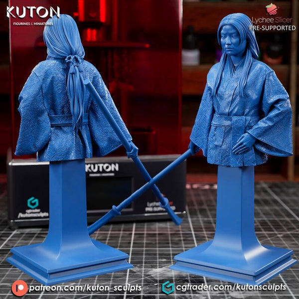 Toda Mirako - Bust - by Kuton Figurines