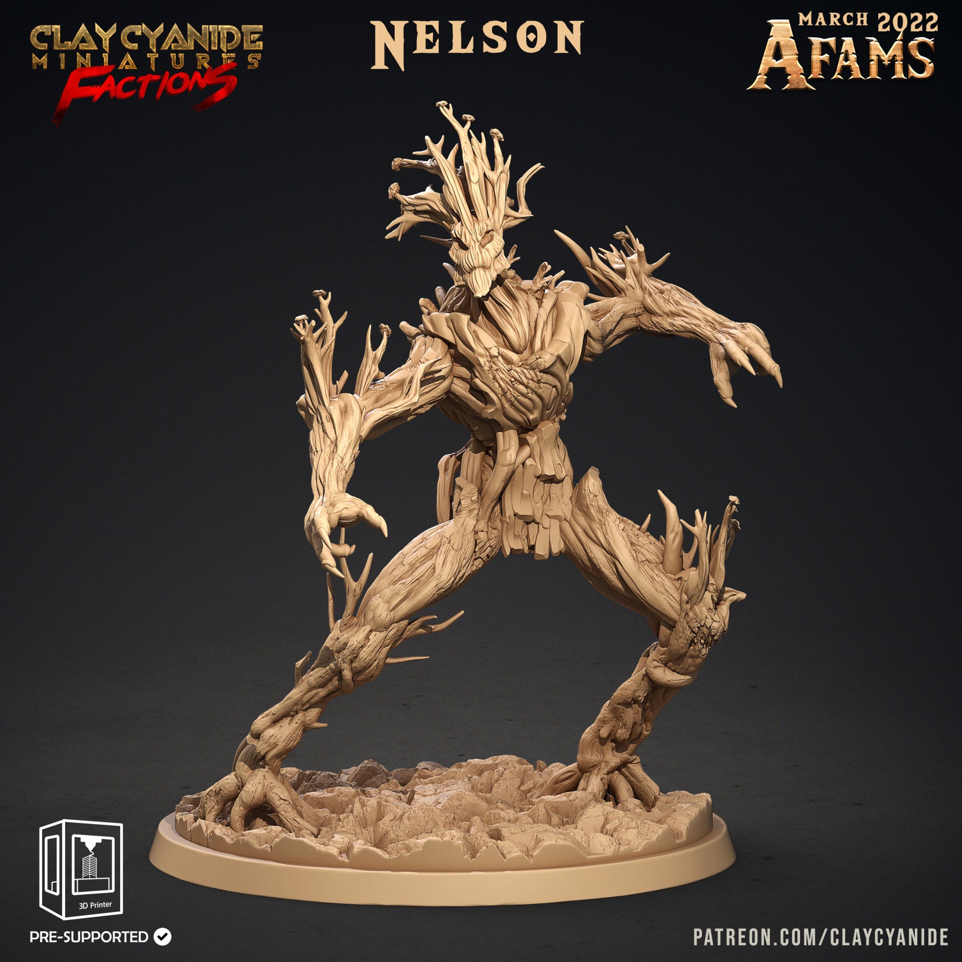 Afams - Nelson - 32mm Large model - by Clay Cyanide