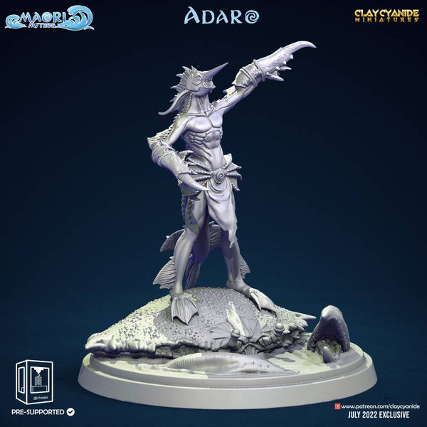 Maori Mythos "Adaro" 3 - 32mm - by Clay Cyanide