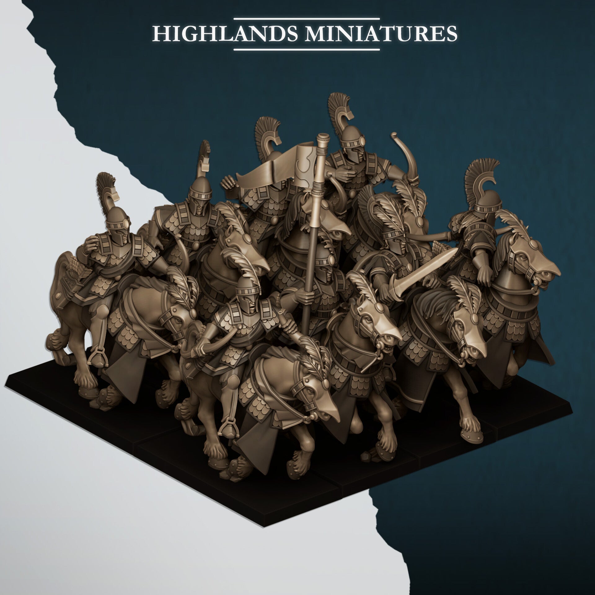 Aegean Elves - 5x Aegean Sea Hippies, no Command - By Highlands Miniatures