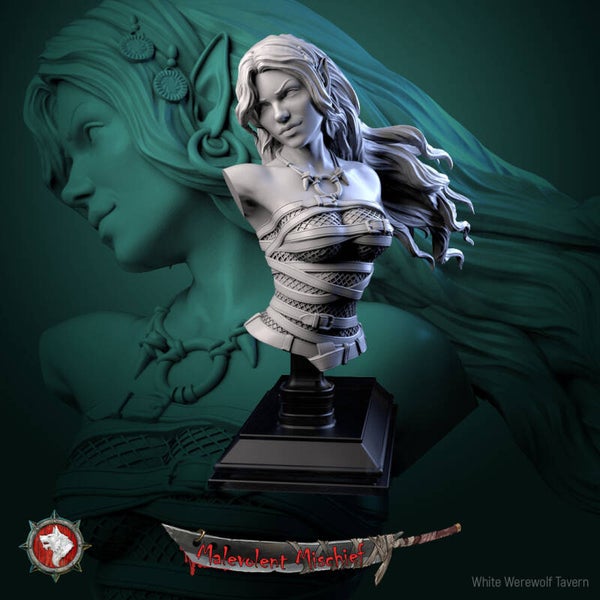 Malovalent Misschief - Alberta the Soulflayer - Bust