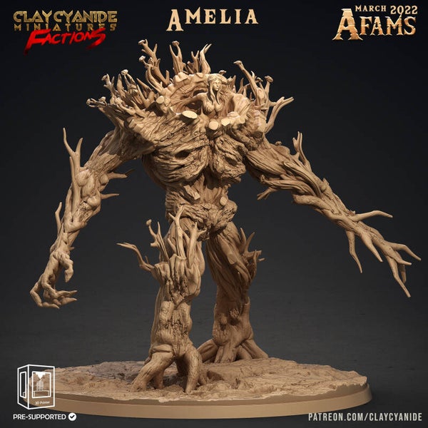 Afams - Amelia - 32mm Huge model - by Clay Cyanide