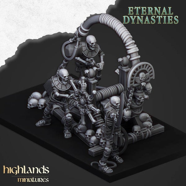 Eternal Dynasties - Ancient Stonethrower - By Highlands Miniatures