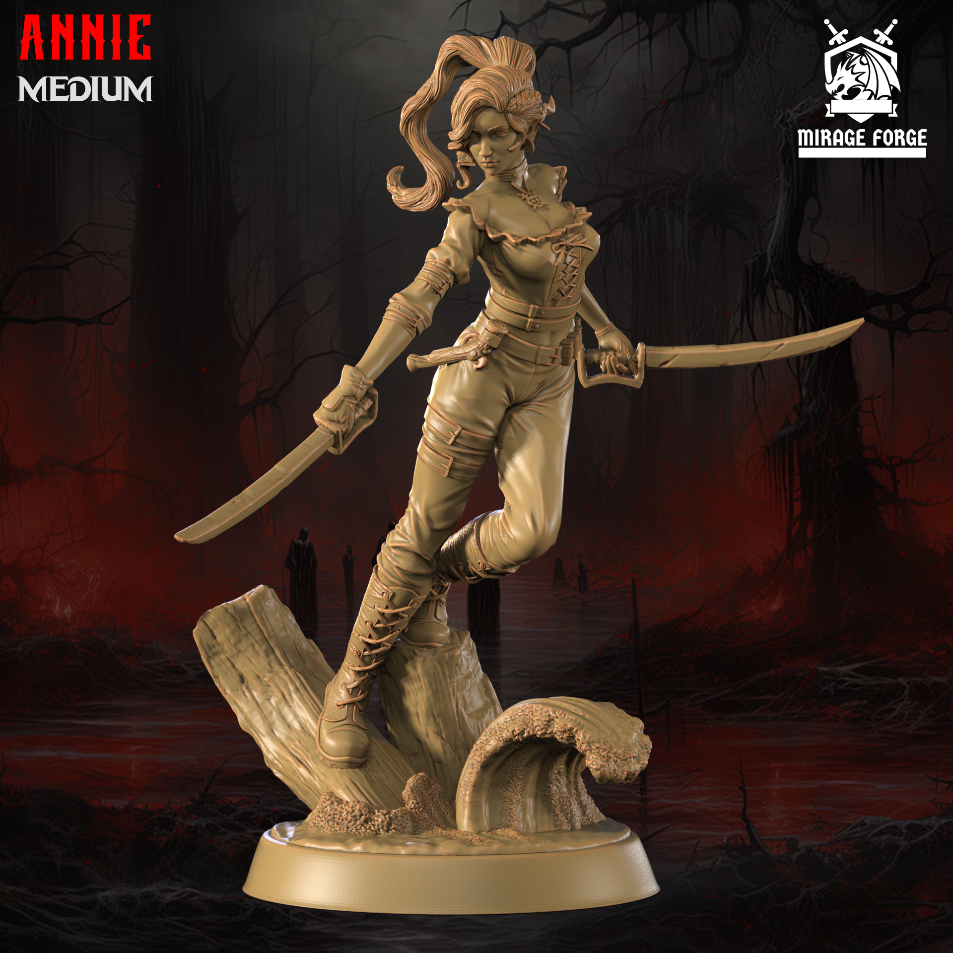 Annie, the Rogue Pirate  - by Mirage Forge