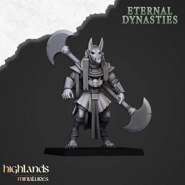 Eternal Dynasties - Anubis Guard 1 - By Highlands Miniatures