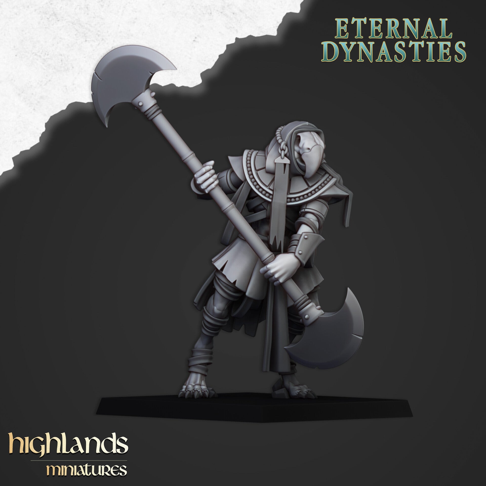 Eternal Dynasties - Anubis Guard 3 - By Highlands Miniatures
