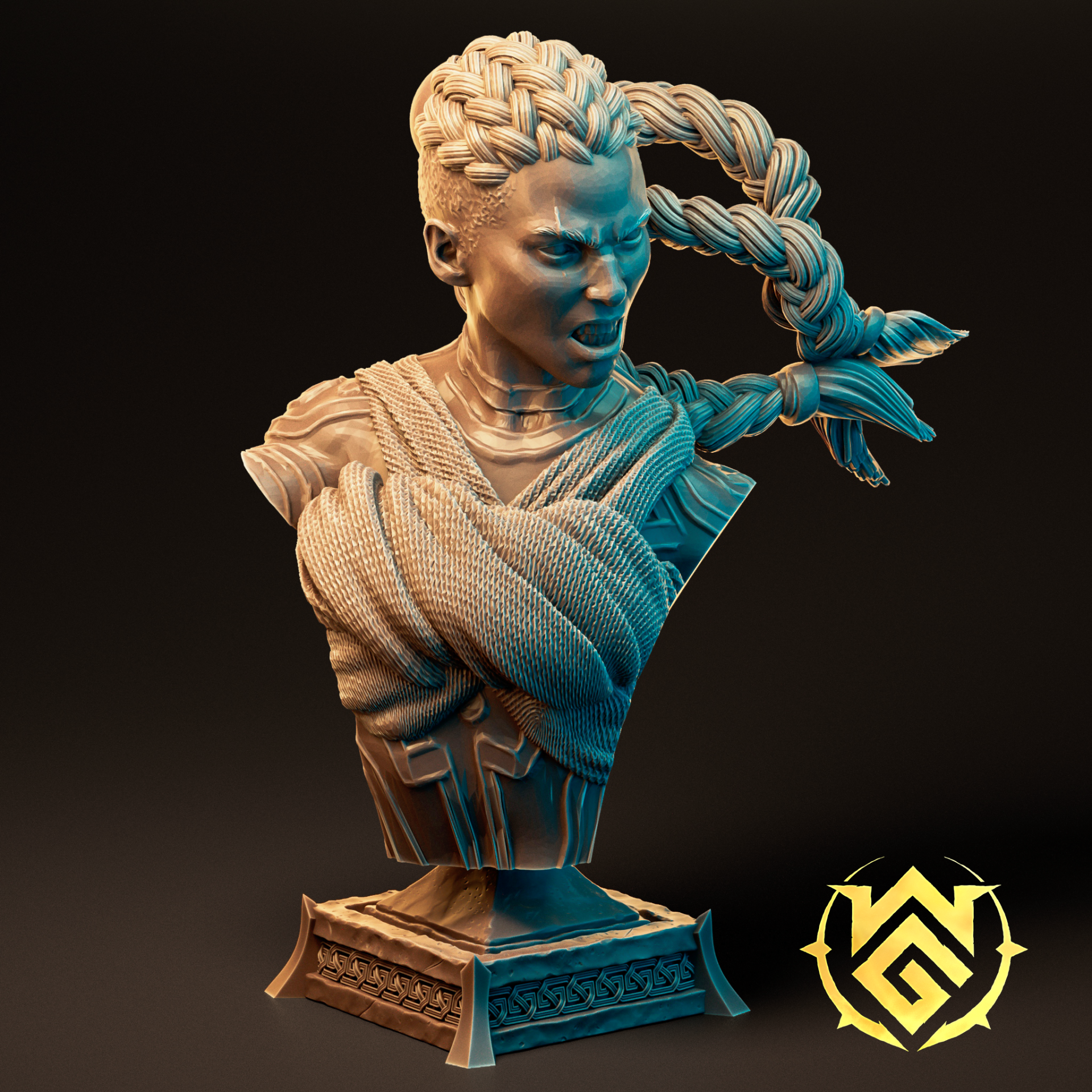 Arcburn Brawler - Bust - by WitchGuild