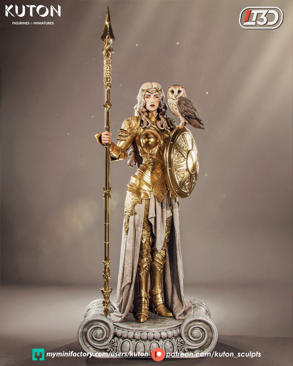 Aurelia Valen - Figurine ca. 220mm tall - by Kuton Figurines