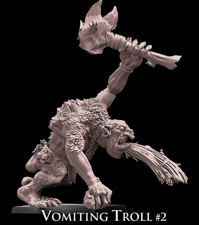 Vomiting Troll 2 - By Avatars of War