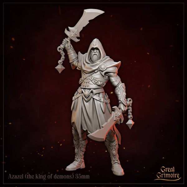 Chained by Shadow - Azazel - 32mm - by Great Grimoire