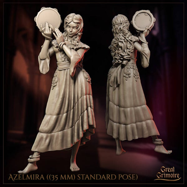 Cathedral of Shadows - Azelmira - 32mm - by Great Grimoire