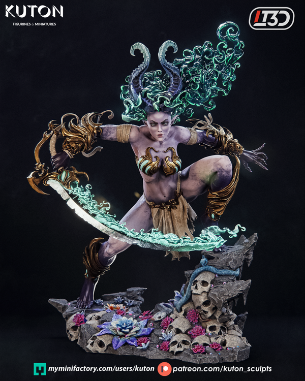 Azuri - Figurine 222mm tall - by Kuton Figurines