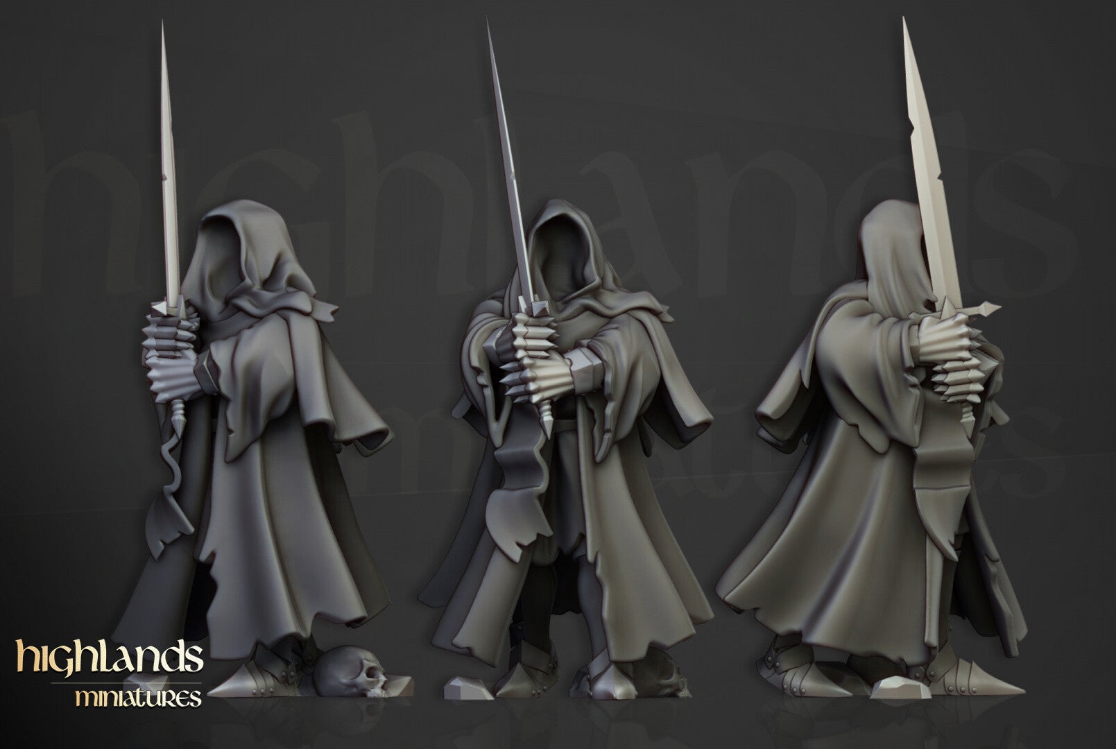 Transilvanya - Spectral Commander - By Highlands Miniatures