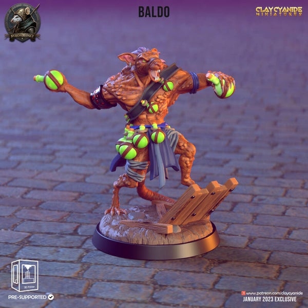 Baseco Distric - Baldo - 32mm - by Clay Cyanide