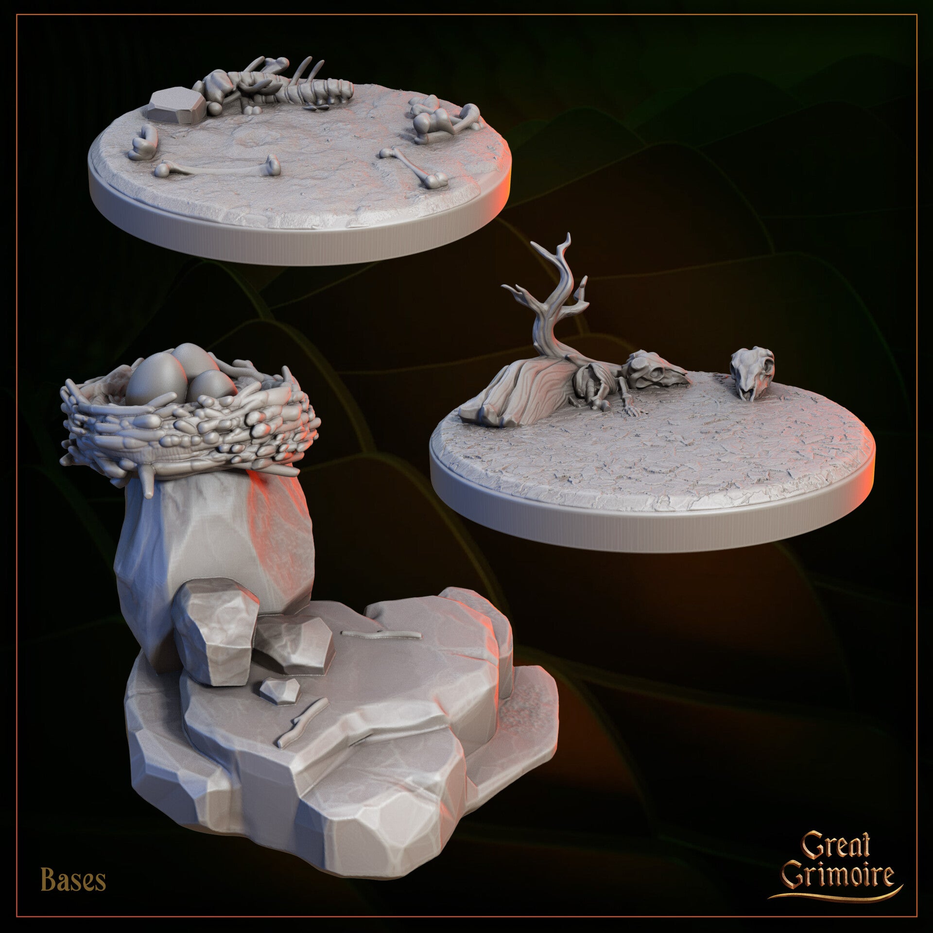 Wing Forge - Special Bases - by Great Grimoire