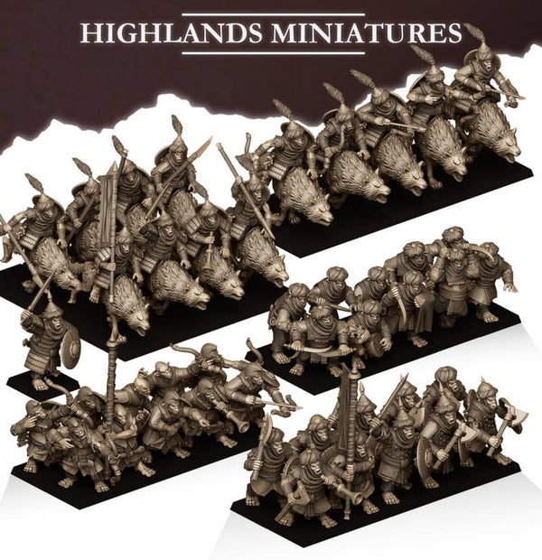 Sons Of Marduk - Hobgoblin Battalion - By Highlands Miniatures