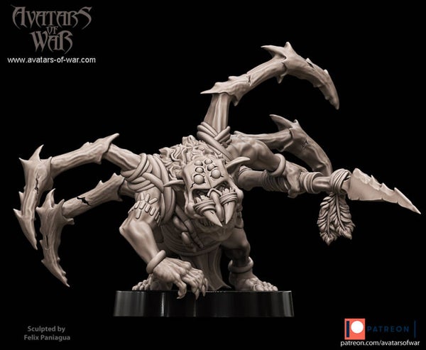 Forest Goblin Chief 2 - By Avatars of War