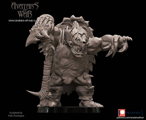 Savage Orc Boss Turtle - By Avatars of War