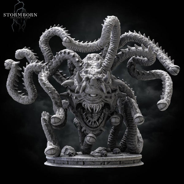 Ralakor, Lord of Beholders - Scale 32mm Large Monster - by Stormborn Collectibles