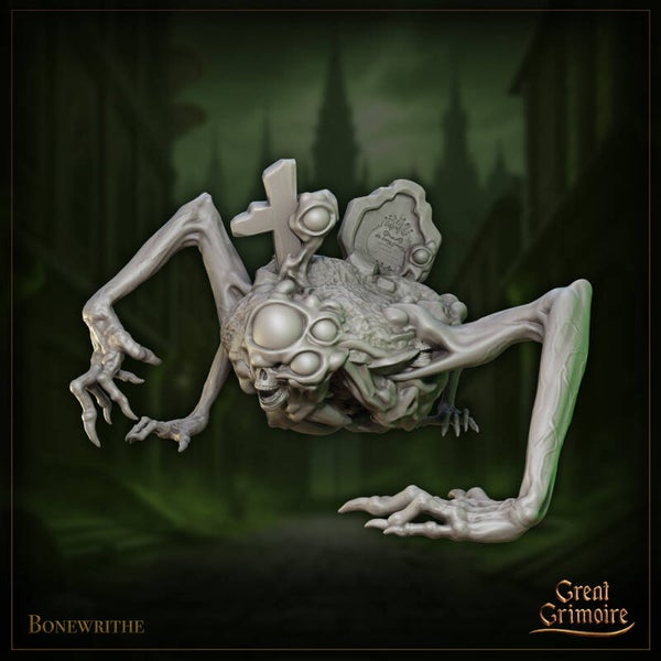 Whispers of the Riot - Bonewrithe - 32mm - by Great Grimoire
