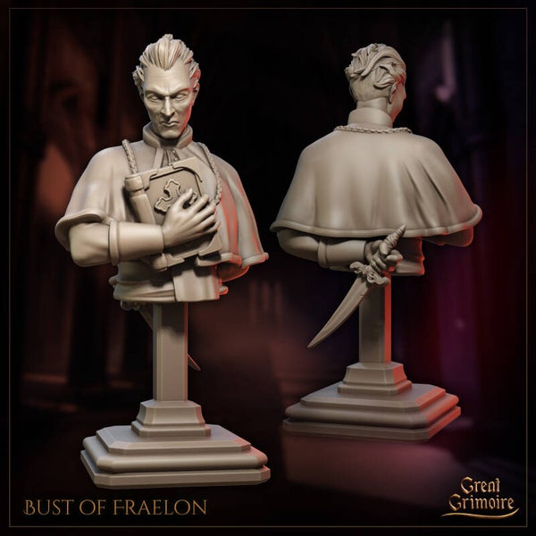 Cathedral of Shadows - Fraelon - Bust - by Great Grimoire
