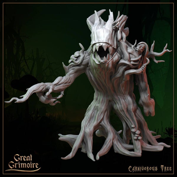 Song of the Forest - Carnivorous Tree - 32mm - by Great Grimoire