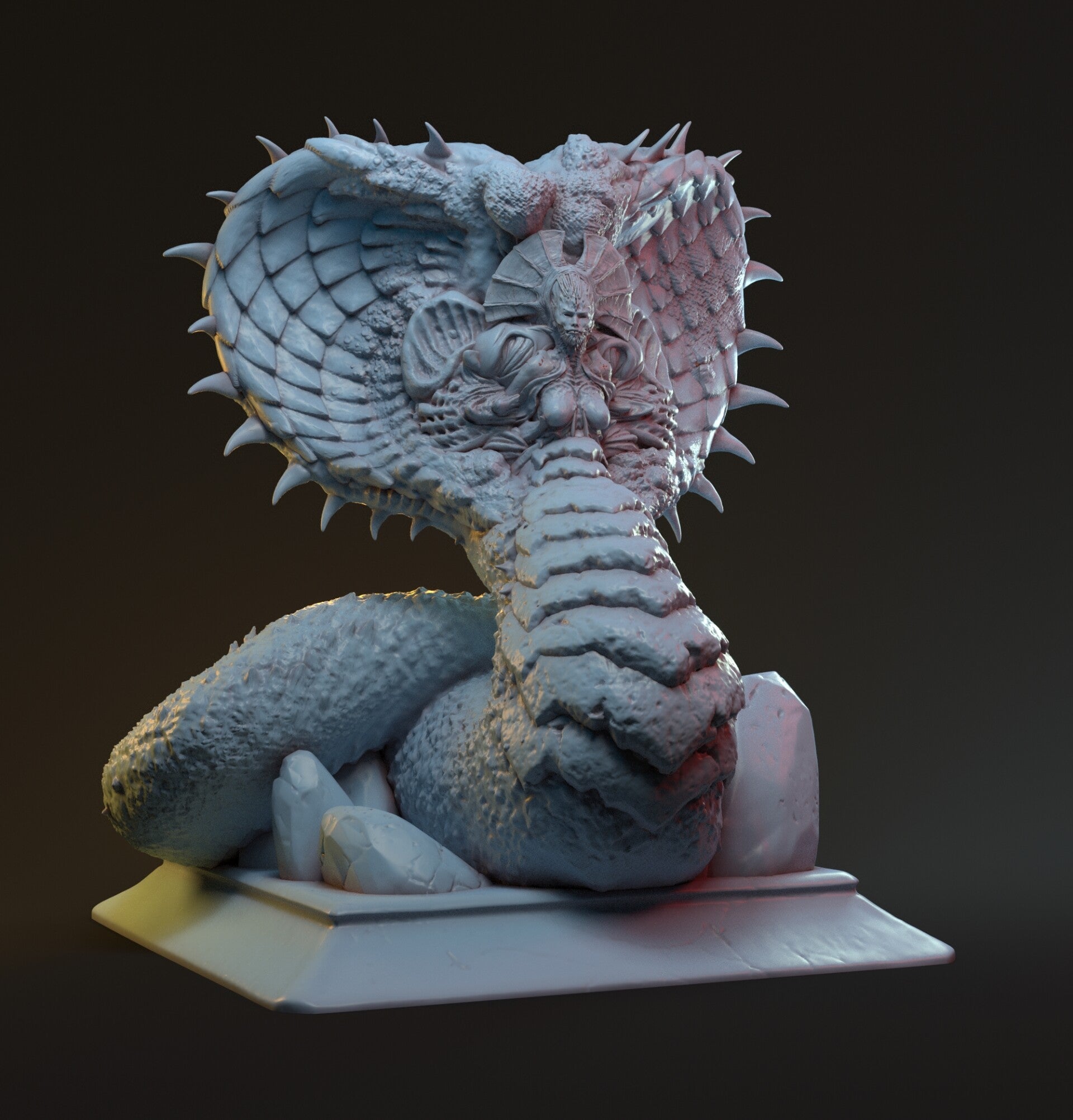 Selestia final form - Scale 75mm - by Mythreal Games