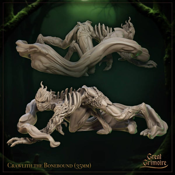 Harvest of the Undying - Crawlith the Bonebound - 32mm - by Great Grimoire