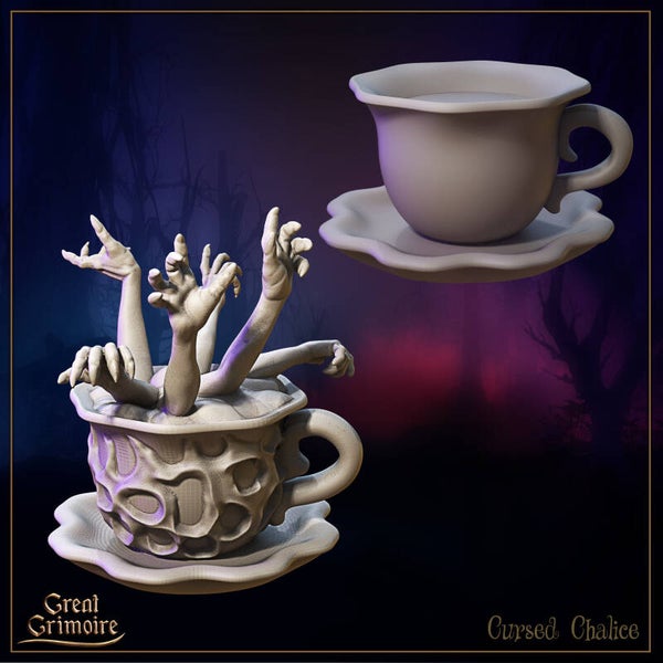 Candy Crime - Sweet Mimics Cursed Chalice - Scale 32mm