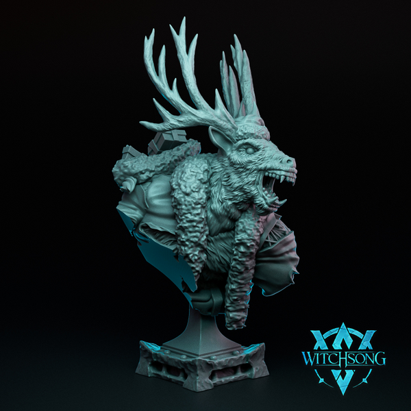 Dasher the Corrupted - Bust - by Witchsong Miniatures