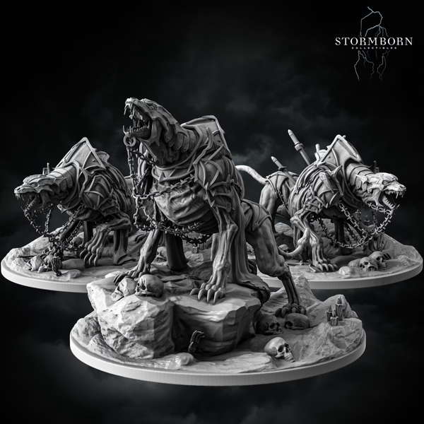 Death Hounds - Scale 32mm - by Stormborn Collectibles