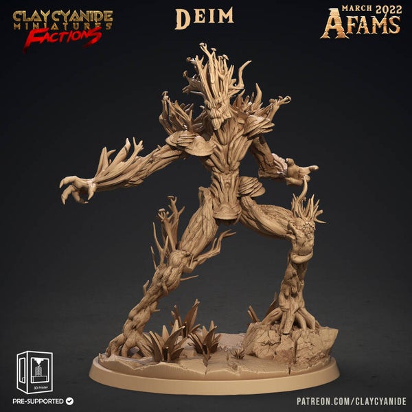 Afams - Deim - 32mm Large model - by Clay Cyanide