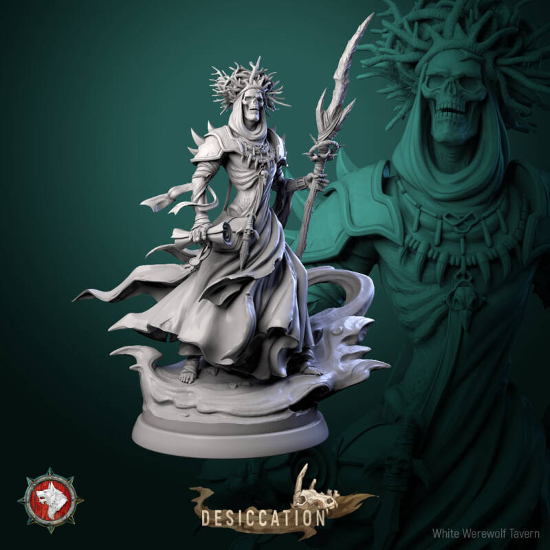 Desiccation - Dry Lich - 75mm