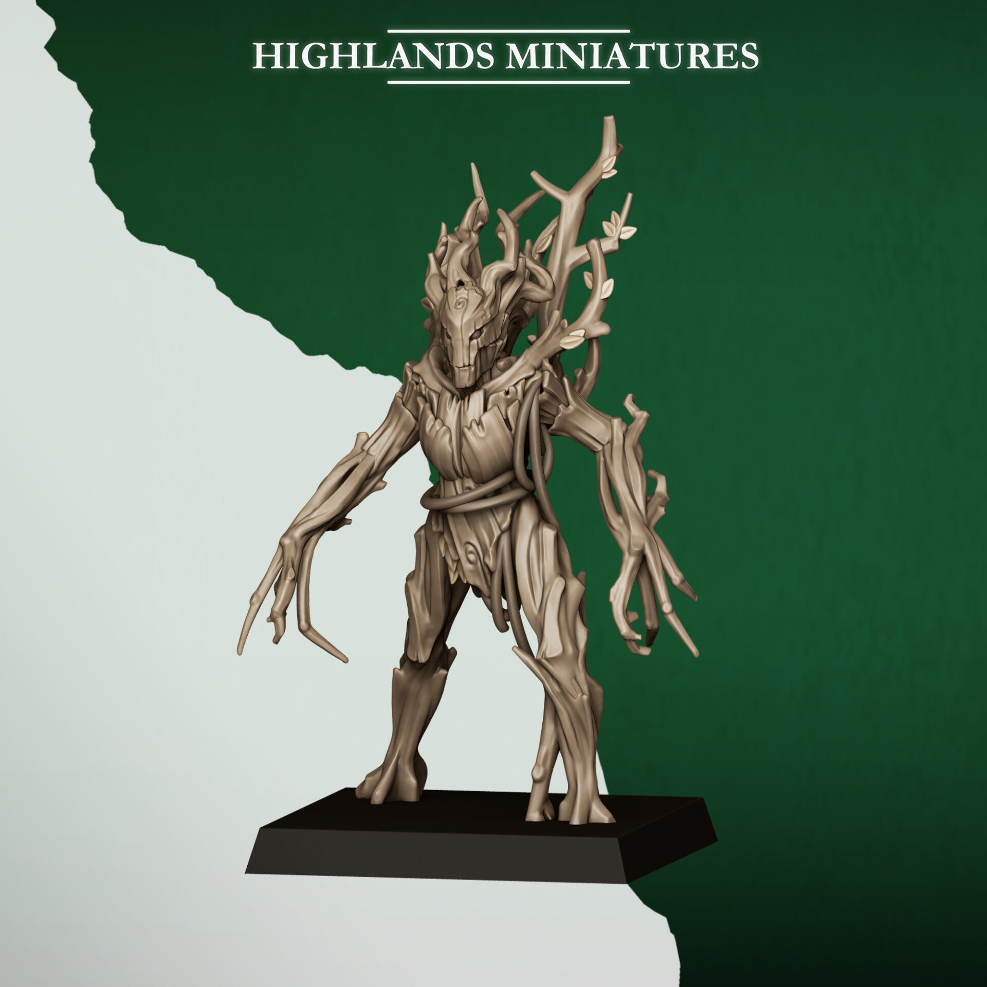 Feral Elves - 5x Dryads (without Dryad Spirit) - By Highlands Miniatures
