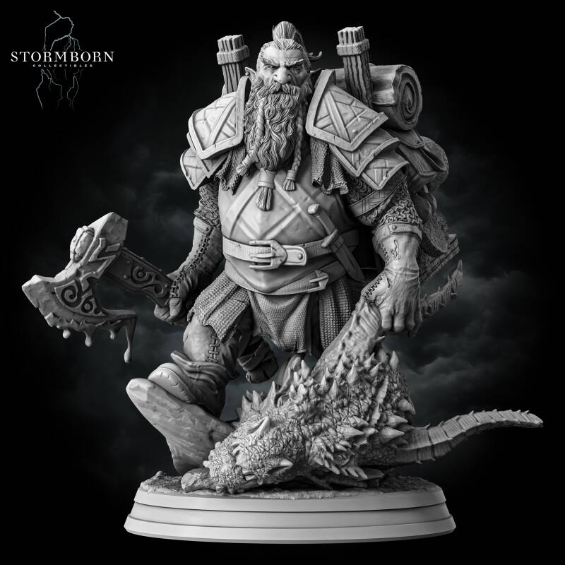 Thalgrim Oakbeard - Scale 75mm - by Stormborn Collectibles