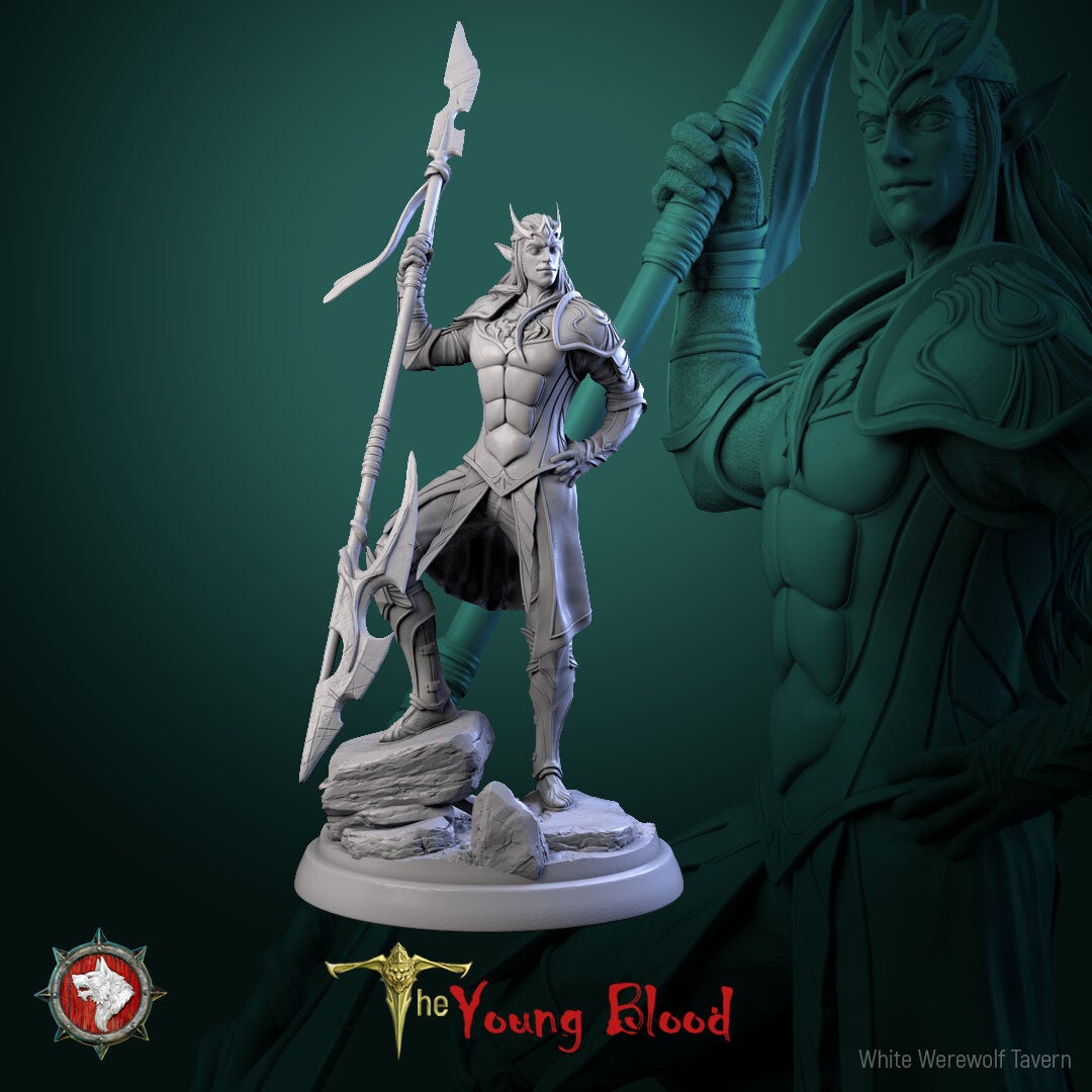 The Young Blood - Elven Warrior V2 - 32mm