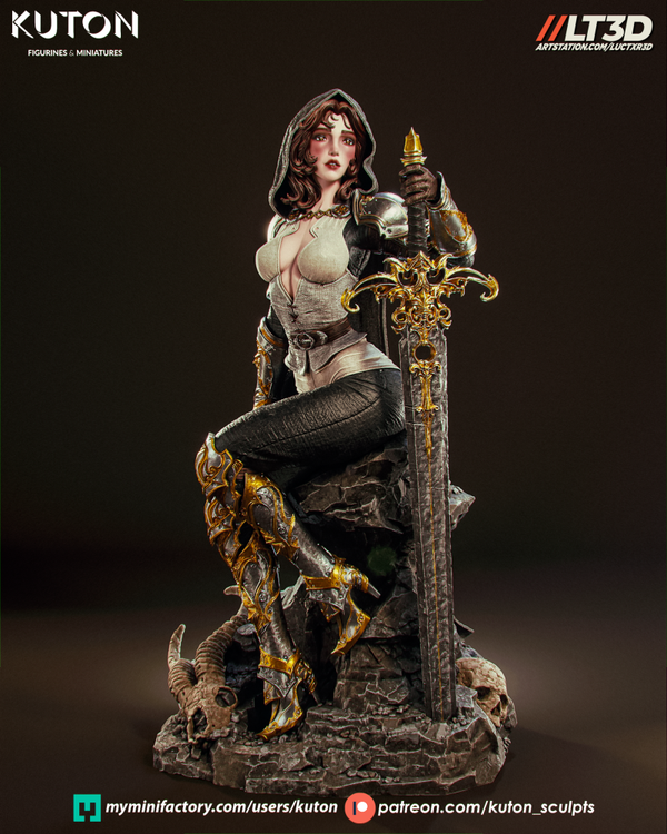 Elyssia - Figurine ca. 200 mm - by Kuton Figurines