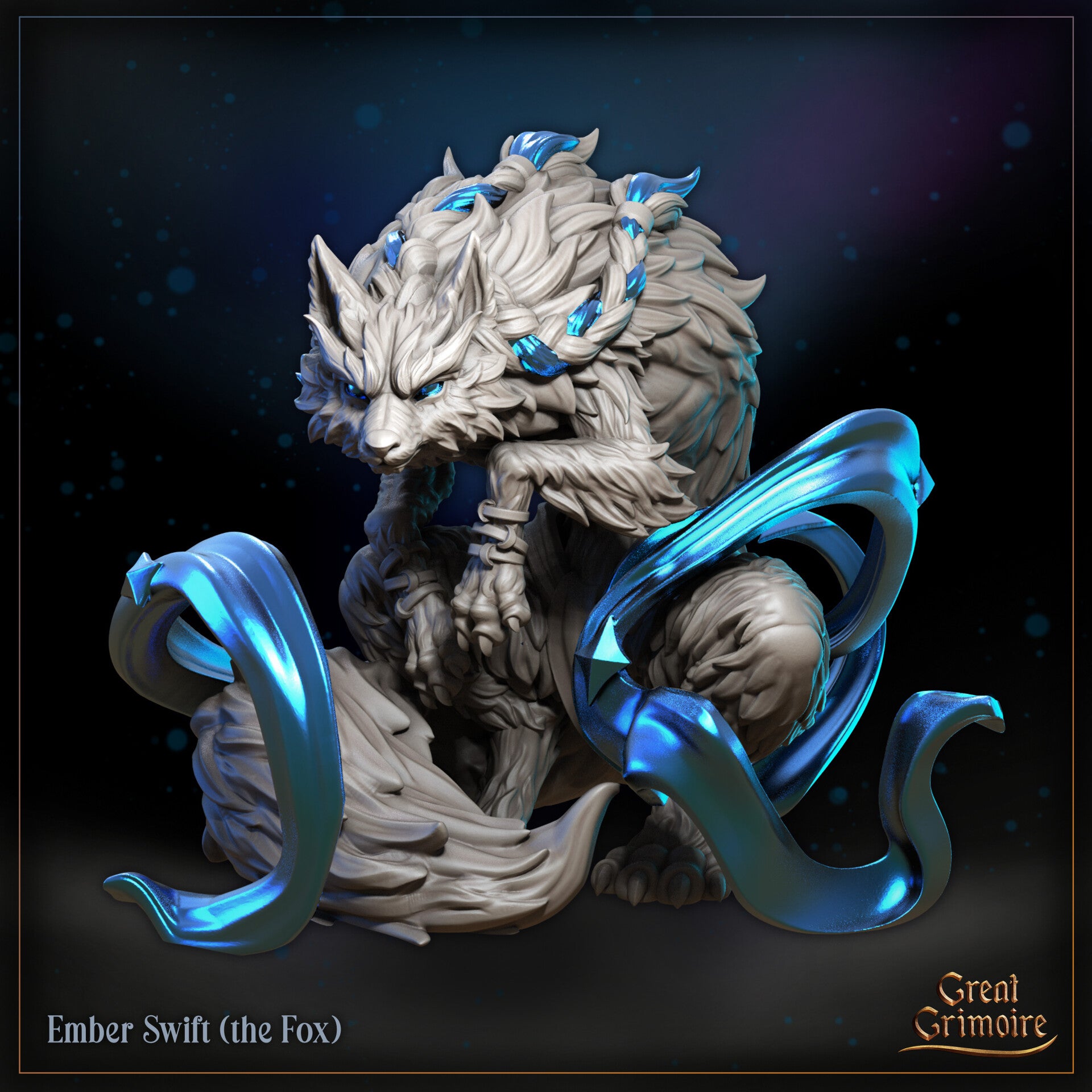 Little Kingdom - Ember Swift the Fox - 32mm - by Great Grimoire