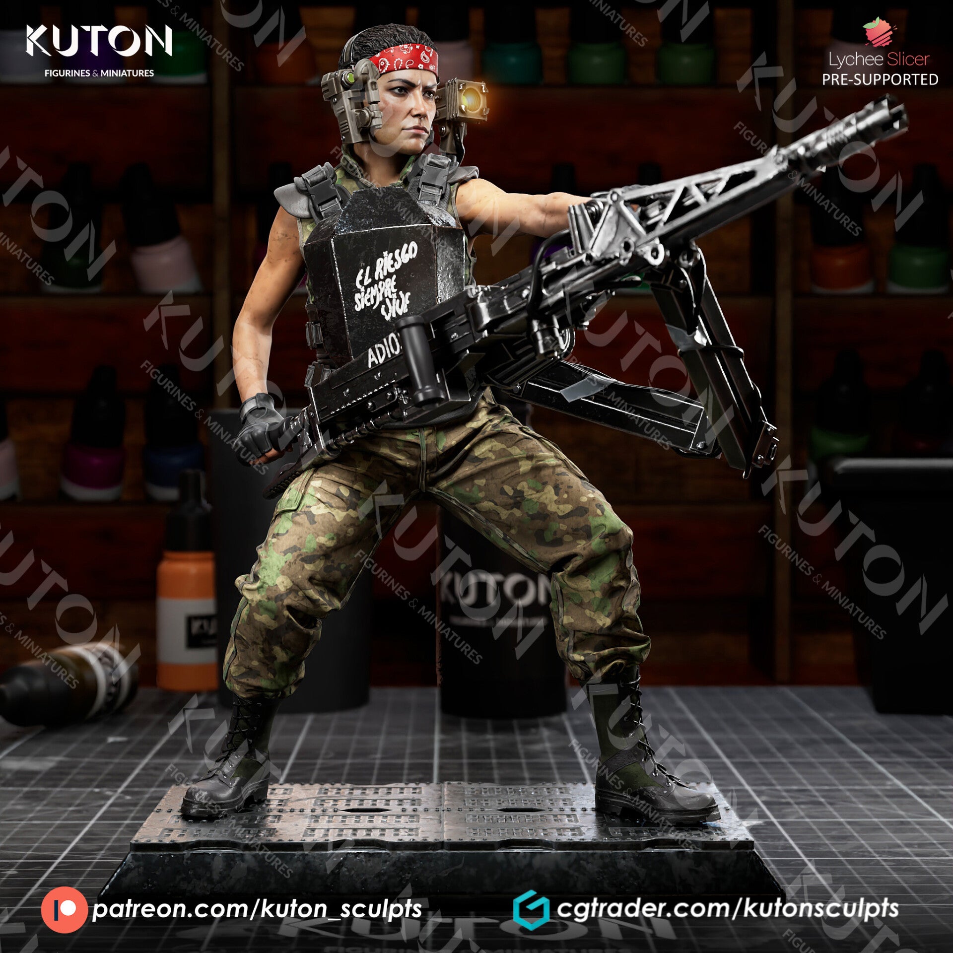 Private Vasquez - Figurine - by Kuton Figurines