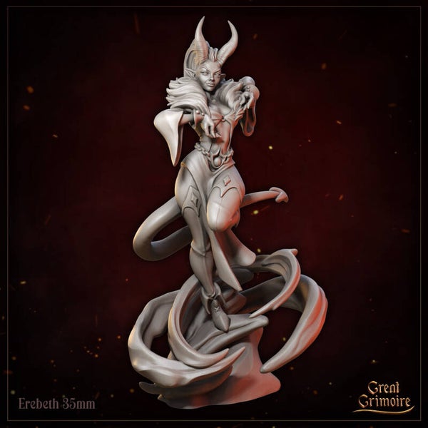 Chained by Shadow - Erebeth - 32mm - by Great Grimoire