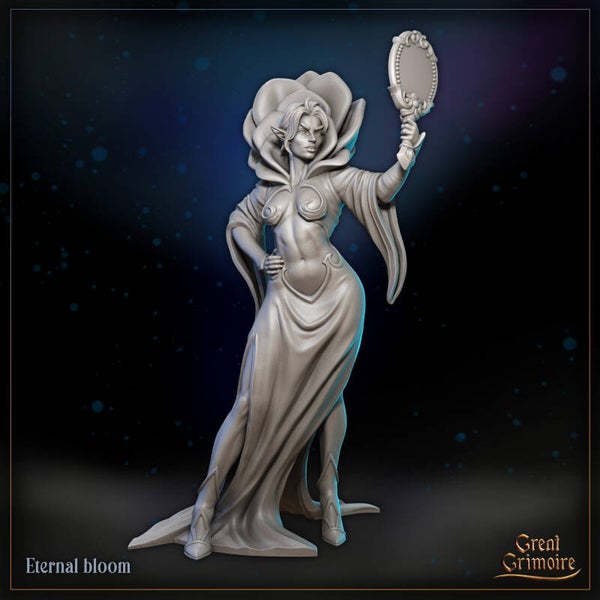 Little Kingdom - Rose the Eternal Bloom "with mirror" - 32mm - by Great Grimoire