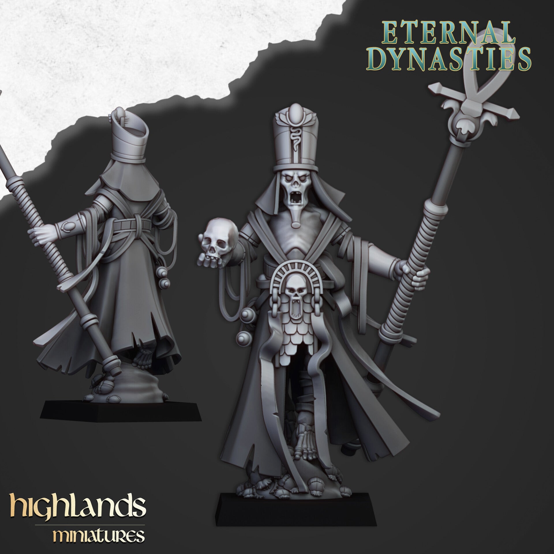 Eternal Dynasties - Eternal Priest - By Highlands Miniatures
