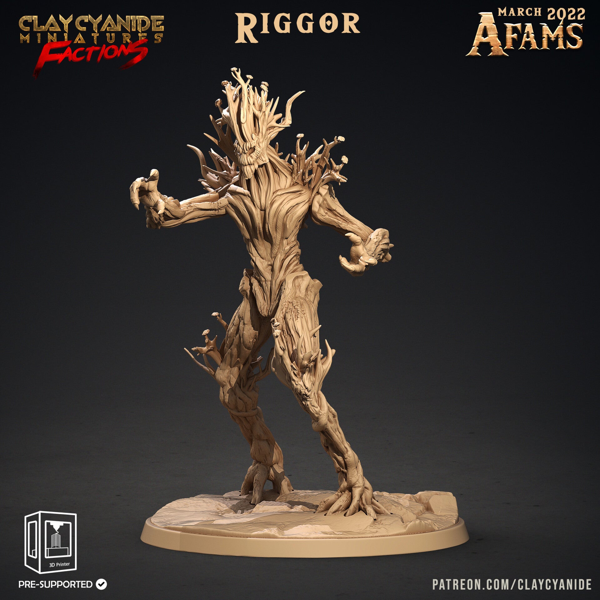 Afams - Riggor - 32mm Large model - by Clay Cyanide