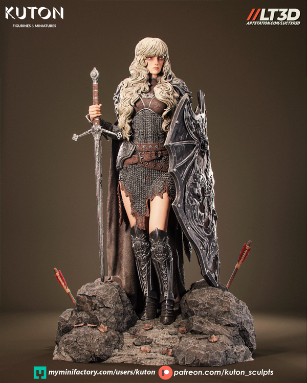 Ardyn - Figurine 178mm tall - by Kuton Figurines
