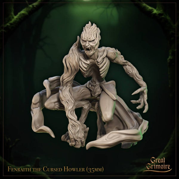 Harvest of the Undying - Fenraith the Cursed Howler - 32mm - by Great Grimoire
