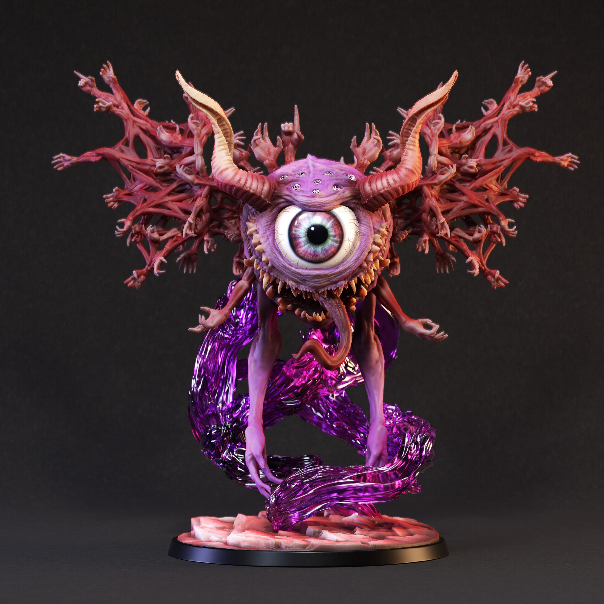 Cult of Metatron - Vyshanti - 32mm large model - by Clay Cyanide