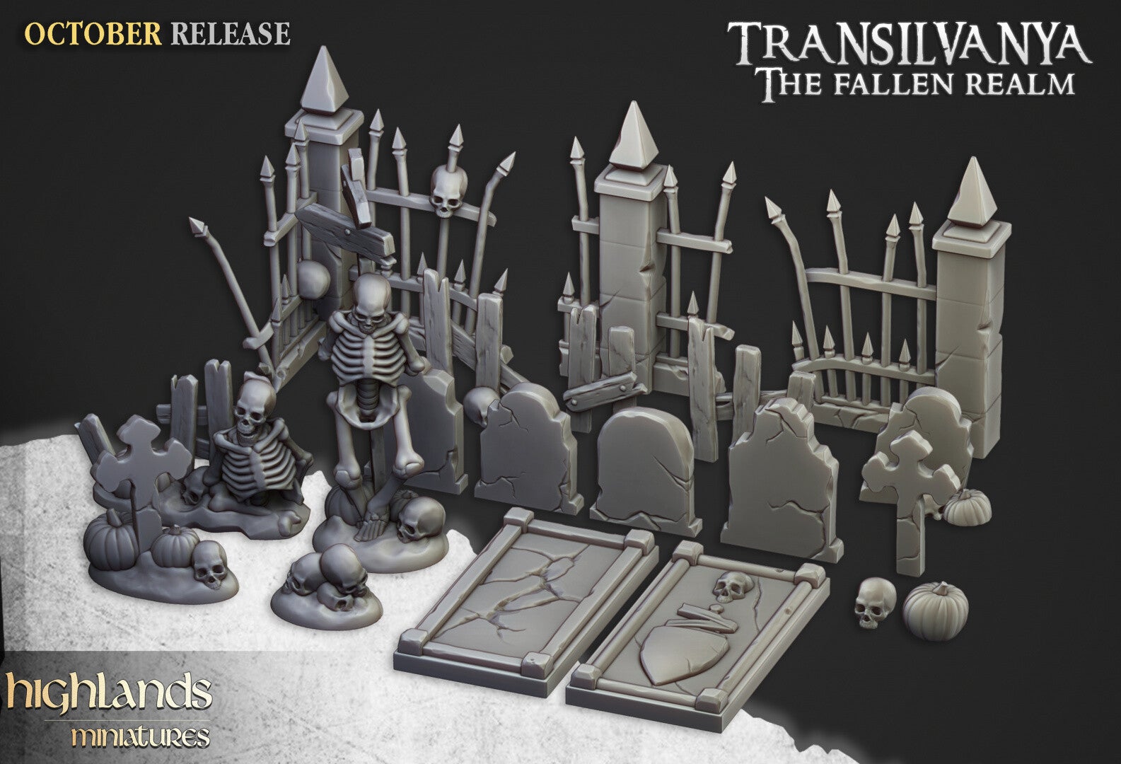 Transilvanya - Diorama pieces - Scenery - By Highlands Miniatures
