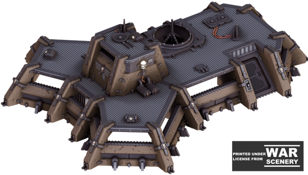 Grimdark Outpost - Field Command HQ - by War Scenery