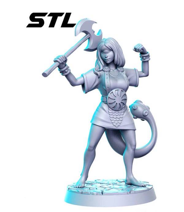 Myth Quest - Fimir 1 - 32mm - by RN-Estudio